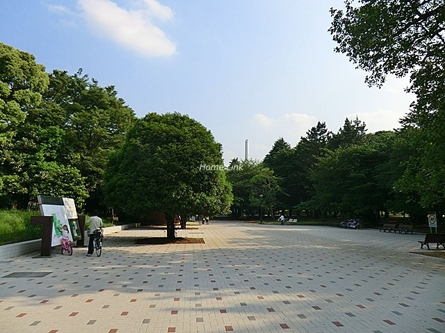 光が丘パークタウンゆりの木通り北住宅3号棟周辺環境　光が丘公園